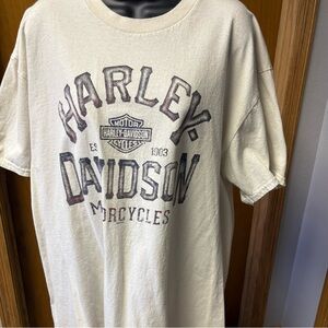 Harley-Davidson Off-White Graphic Tee